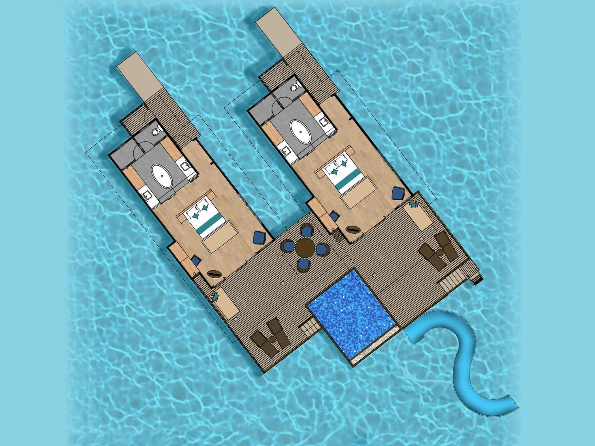 Siyam World Maldives - 24-Hour Premium All-Inclusive With Free Transfer Dhigurah  الغرفة الصورة